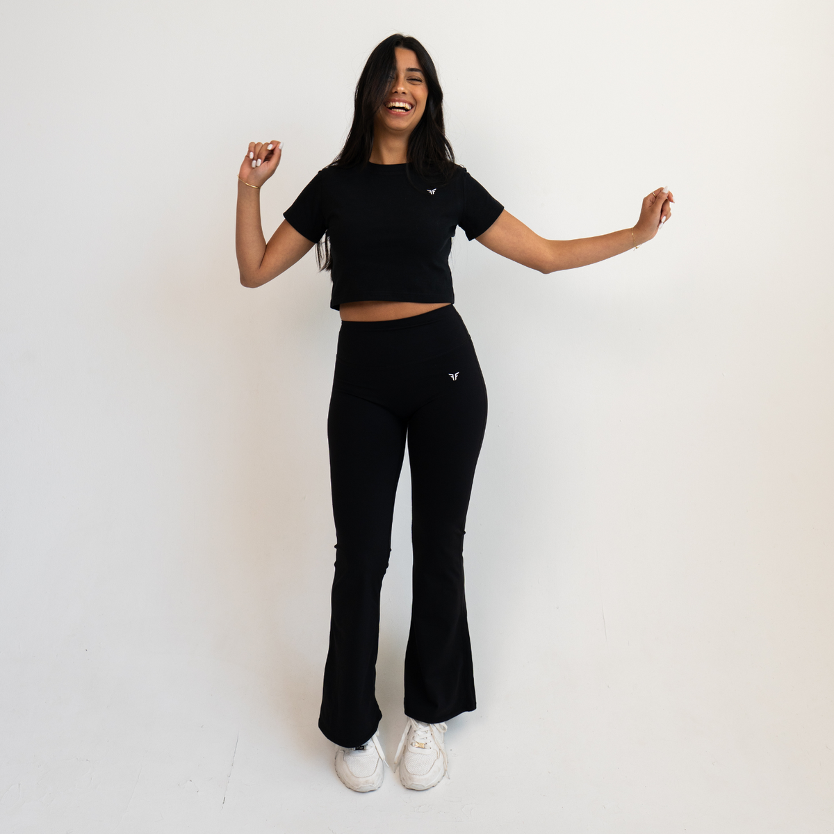 Sculpt Flare Pants - Black